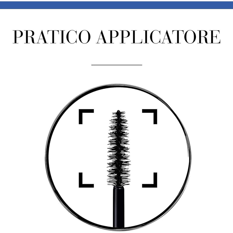 Bourjois Push Up Volumizing and Curling Mascara 71 Noir, Long-lasting 16 Hours, 7ml, 370712 for Sensitive Eyes