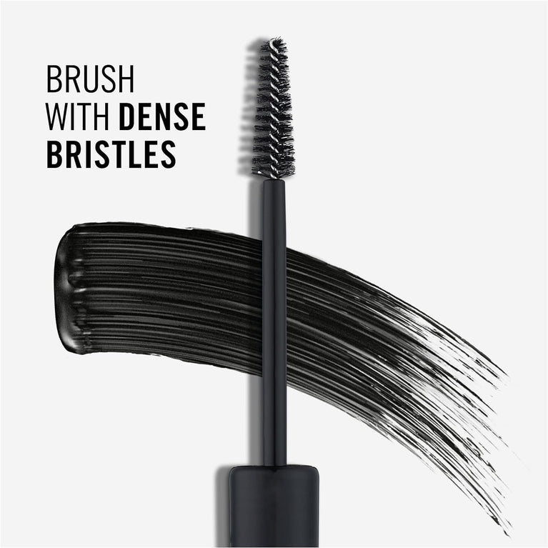 RIMMEL LONDON Extra Super Lash Mascara - 101 Black Black - Smudge-Free, Vitamin E Enriched for Healthier Lashes - Clumpless Lengthening, Defining & Curling - Long Lasting & Cruelty-Free