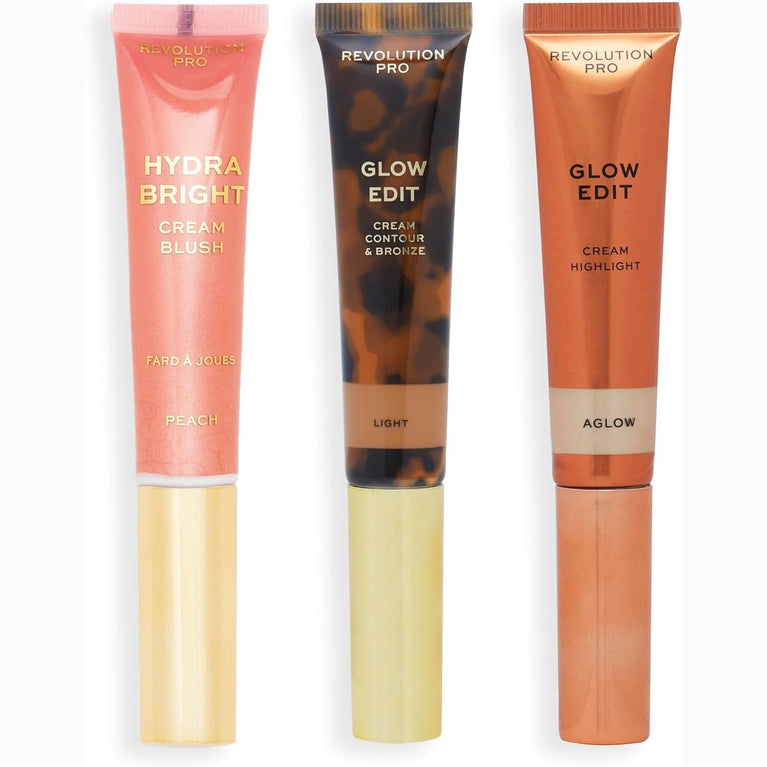 Radiant Glow Vegan Cream Wand Trio Set by Revolution Pro