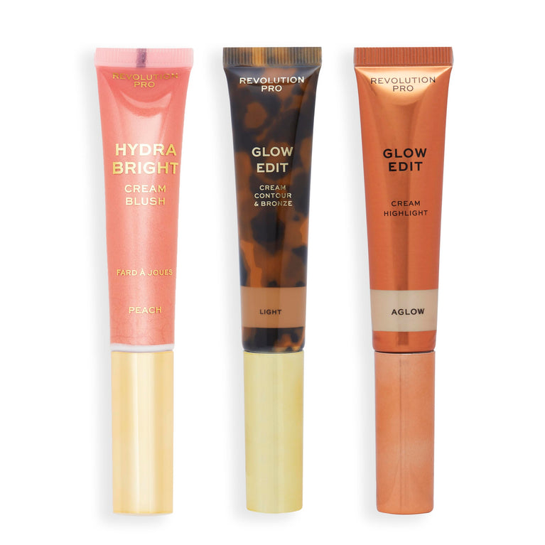 Radiant Glow Vegan Cream Wand Trio Set by Revolution Pro