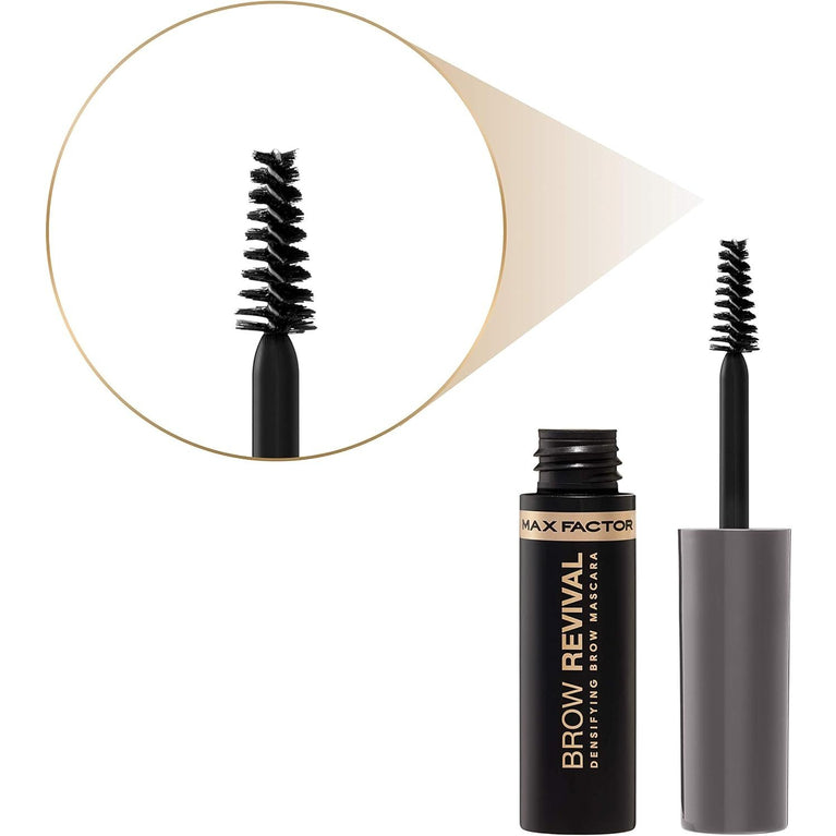 Max Factor Effortless Brow Game Enhancer with Long-Lasting Densifying Gel in Grey 004