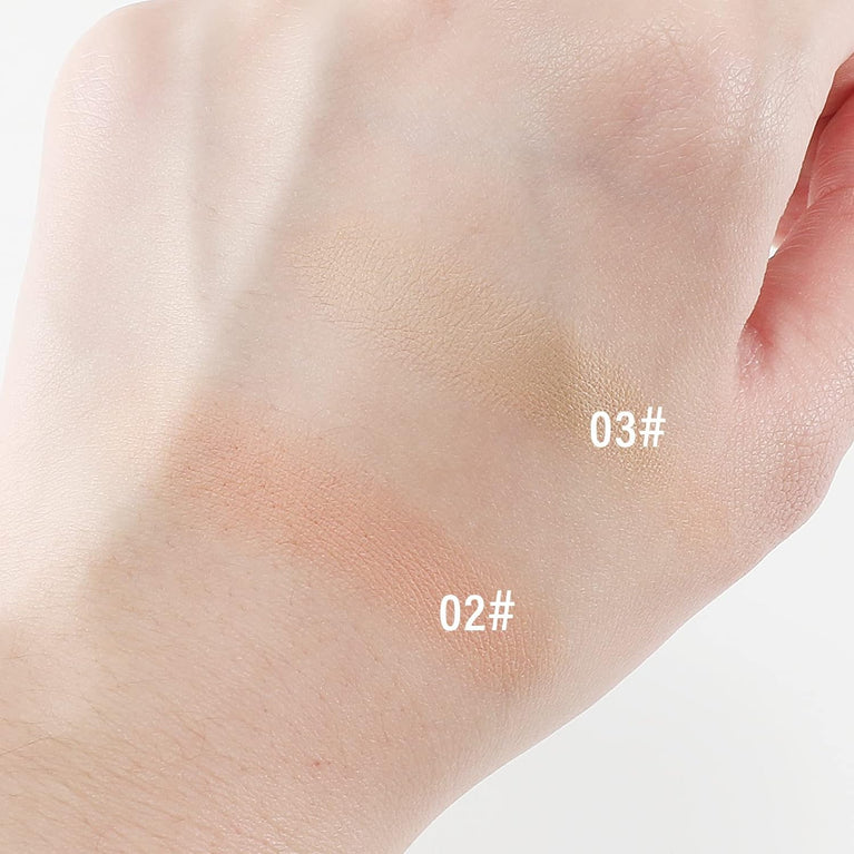 Boobeen Dual-Shade High Coverage Concealer - Perfect for Imperfection Coverage in Natural and Beige Tones