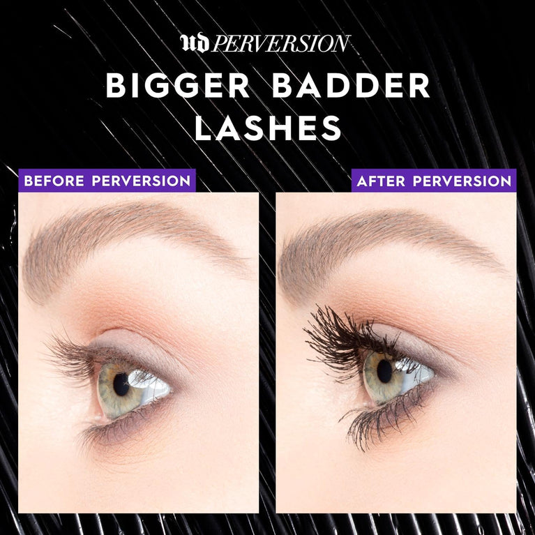 Urban Decay Perversion High-Impact Mascara, Deep Black for Full Volume & Length