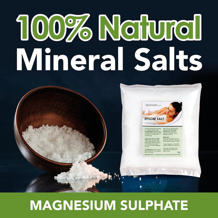 Epsom Salts (Medical Grade) 10kg Pack with Free Next Day Delivery