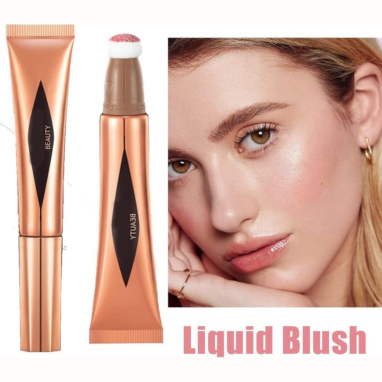 Versatile Cream Blush in Natural Pink - Dual Use for Cheeks and Eyes (#02)