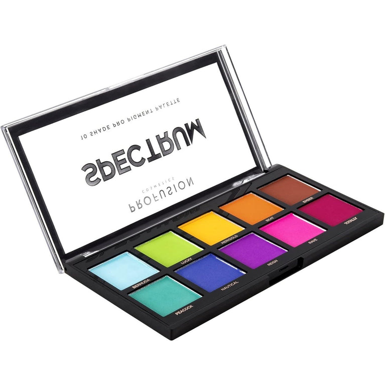 Profusion Cosmetics All-In-One Versatile Matte Eyeshadow Palette with 10 Rich and Blendable Shades