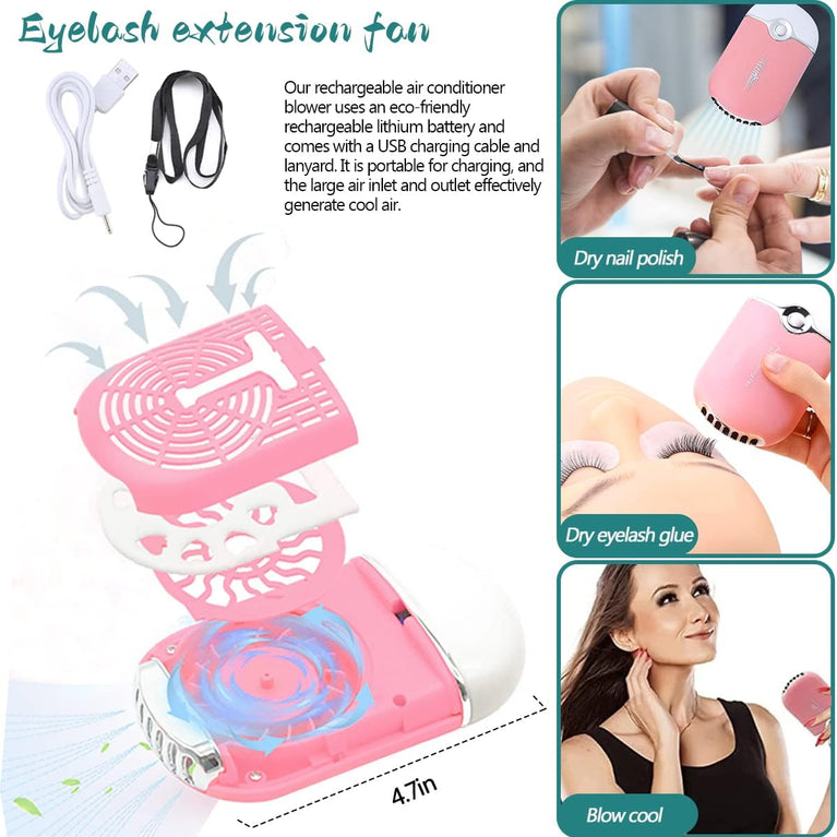 Deluxe Eyelash Care Kit - Eyelash Extension Shampoo, Cleanser, Brushes and Accessories, Gluten & Irritant-Free Formula, Reusable Makeup Remover Pad, 120ml (4.04fl.oz) - For Salon and Home Use