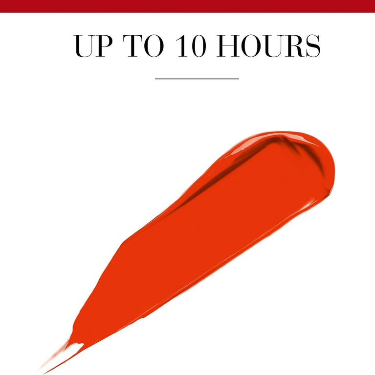 Bourjois Fabulous Rouge Bullet Lipstick in 010 Scarlet it be, Long-lasting and Enriched with Marula Oil, 2.3g