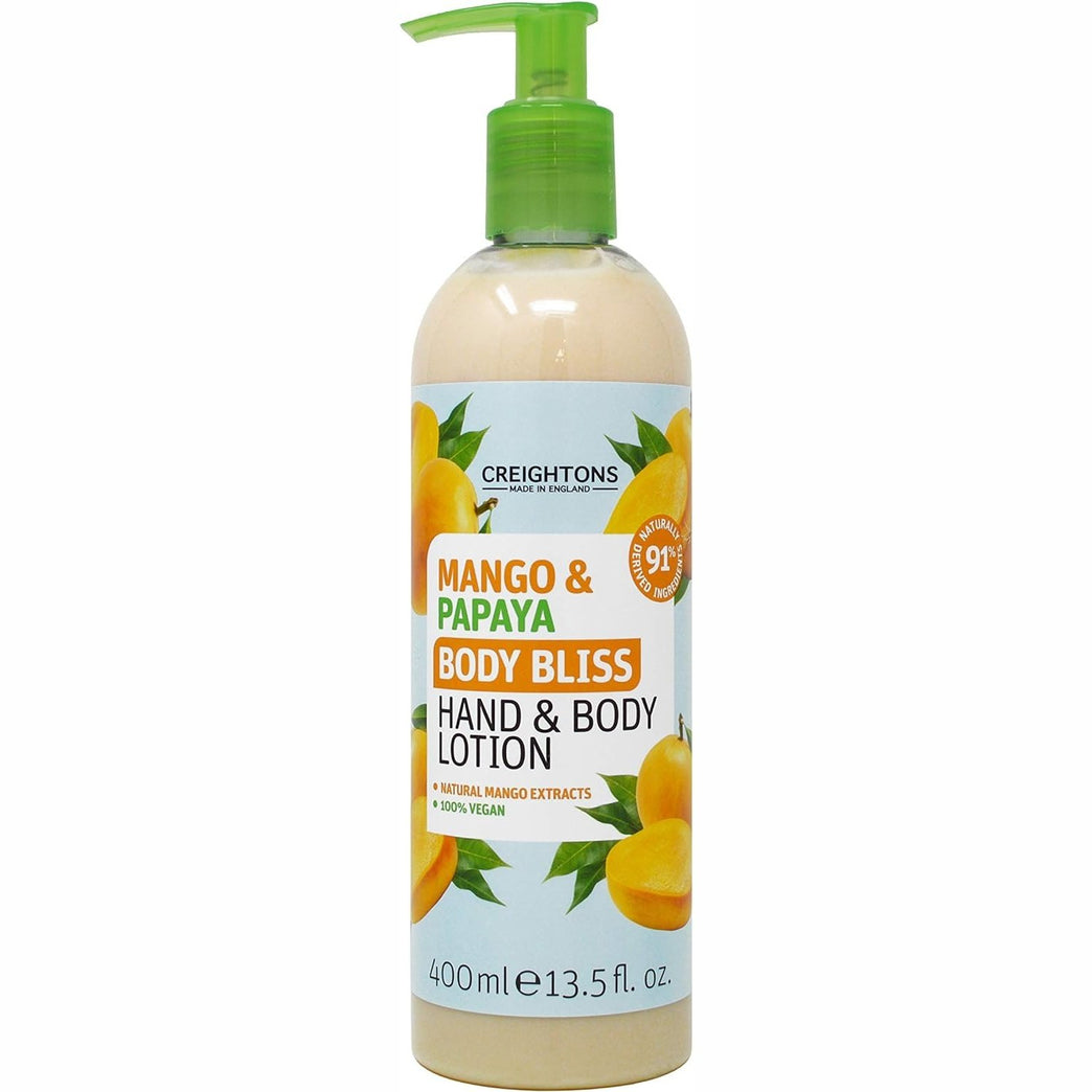 Mango & Papaya Hand and Body Lotion by Body Bliss - 400ml