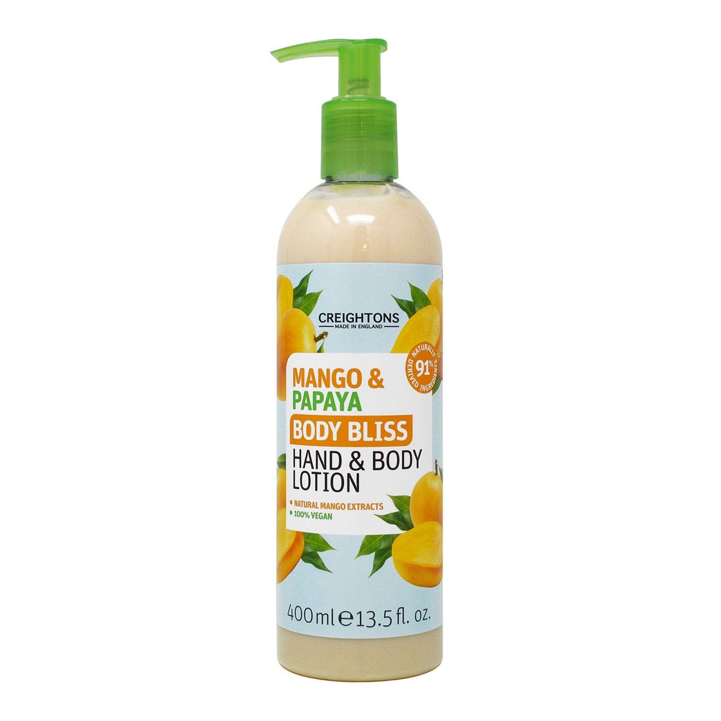 Mango & Papaya Hand and Body Lotion by Body Bliss - 400ml