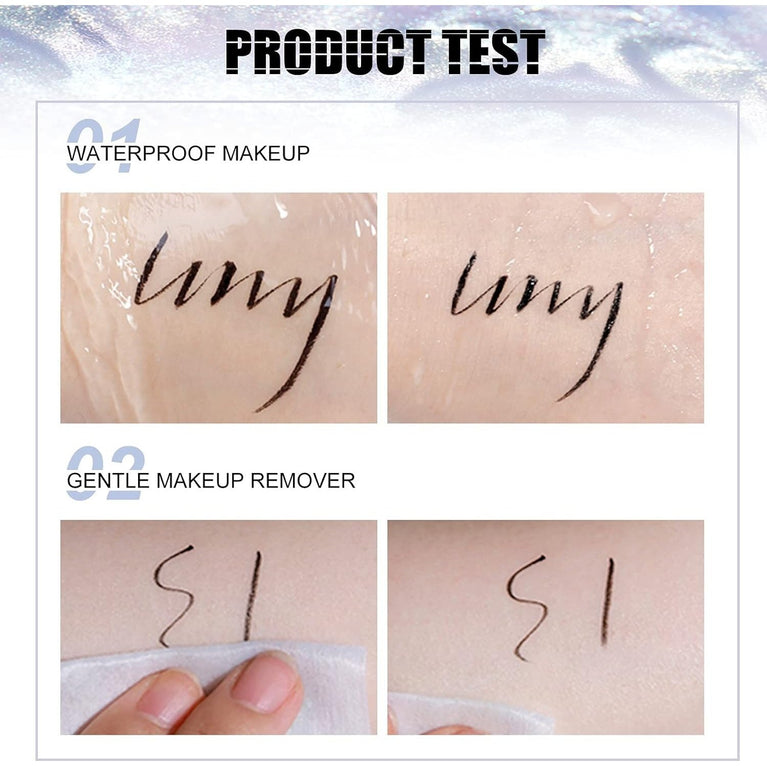 ONLYOILY Smudge-Proof Waterproof Liquid Eyeliner with Precision Pen - Quick-Drying, Long-Lasting, Highly Pigmented Black Eye Makeup Pencil