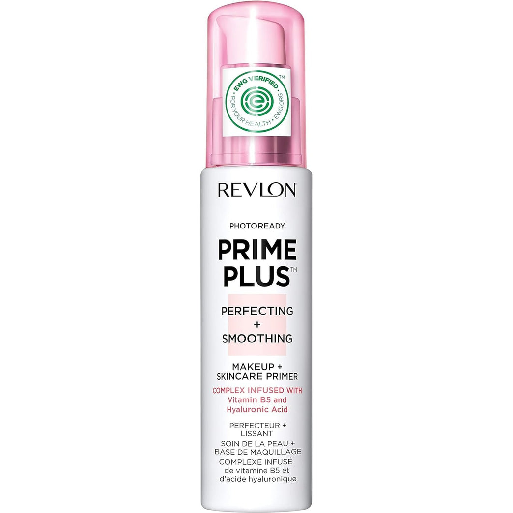 Revlon Ultimate Multitasking Prime Plus Primer with Skin Nourishment & Hydration, Vitamin B5 & Hyaluronic Acid Infused, EWG Certified, 30ml