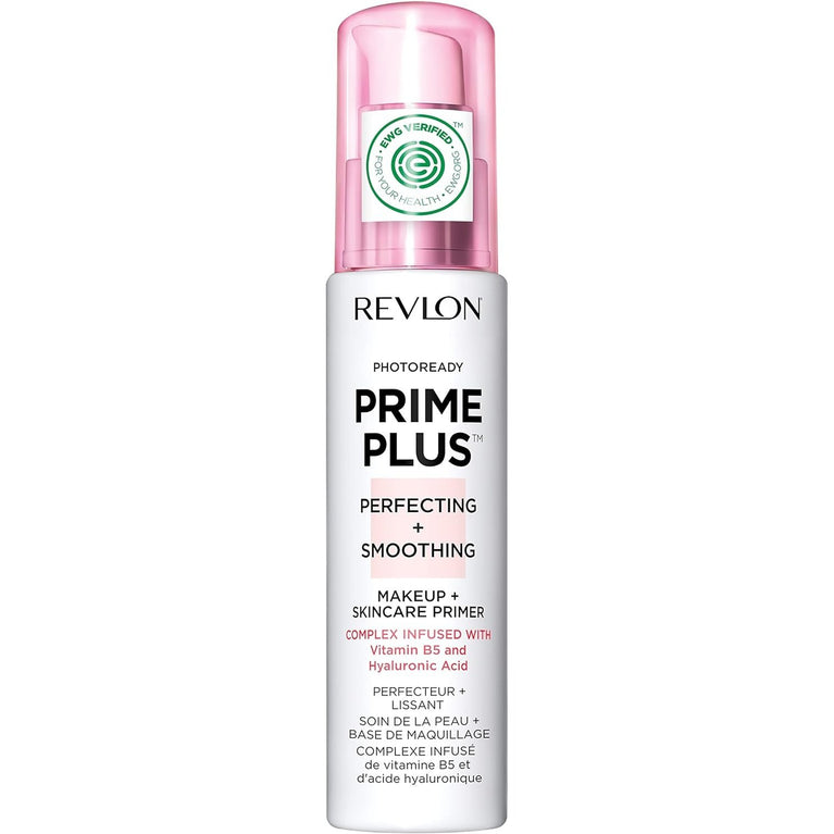 Revlon Ultimate Multitasking Prime Plus Primer with Skin Nourishment & Hydration, Vitamin B5 & Hyaluronic Acid Infused, EWG Certified, 30ml