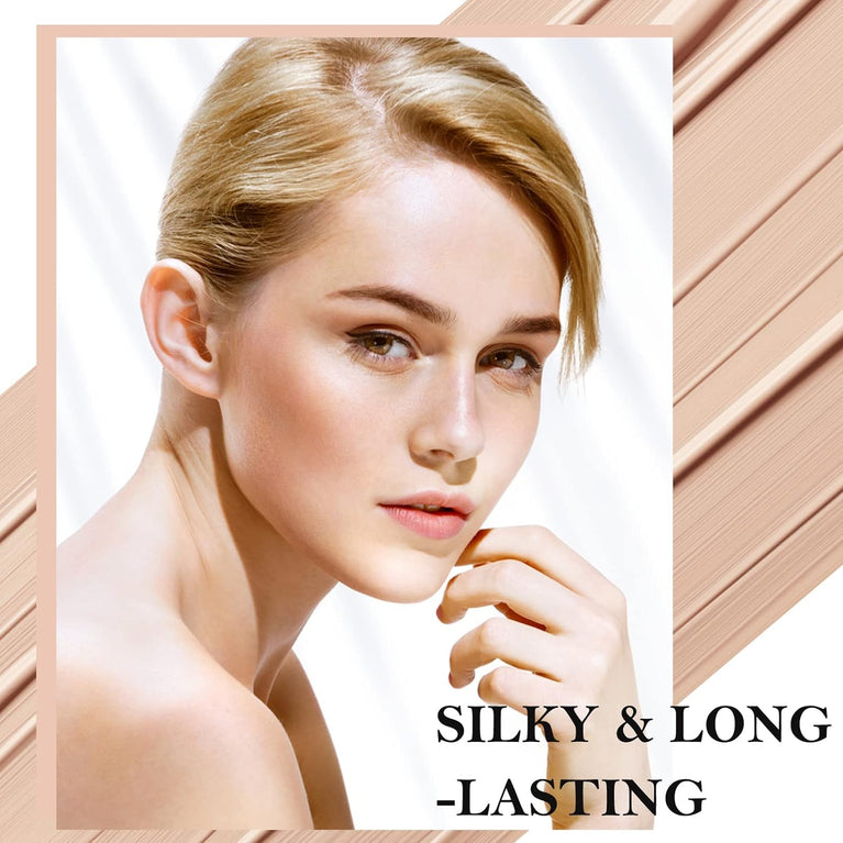 Boobeen Dual-Shade High Coverage Concealer - Perfect for Imperfection Coverage in Natural and Beige Tones