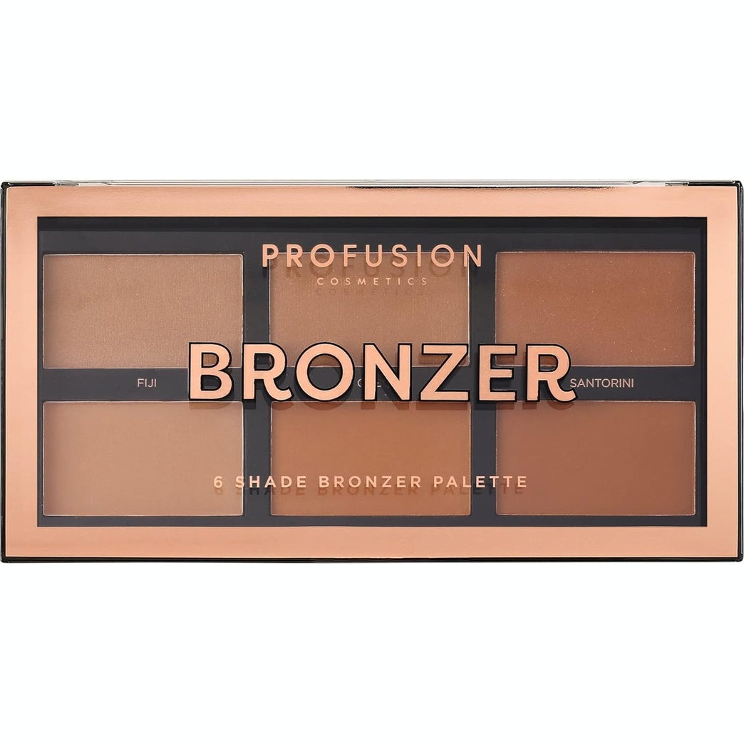 Profusion Cosmetics Radiant Bronzing Palette for Sun-Kissed Complexion