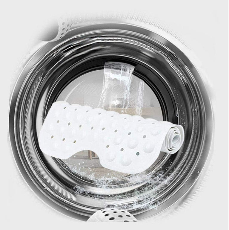 Pinzz Extra Long Non-Slip Bathtub Mat with Modern Design