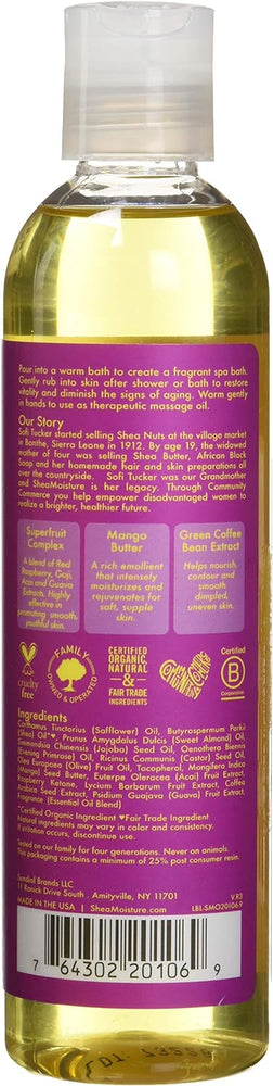 Shea Moisture Superfruit Complex Bath-Body & Massage Oil - 8 oz