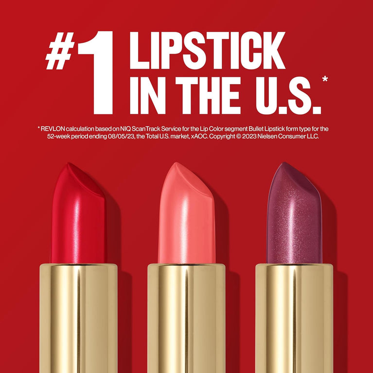 Revlon Iconic Super Lustrous Lipstick with Vitamin E & Avocado Oil in Pink- Pink in the Afternoon (415)
