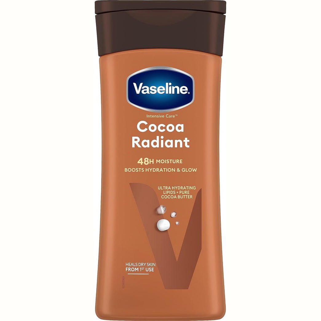 Vaseline Intensive Care Cocoa Radiant Body Lotion for Dry Skin 200 ml