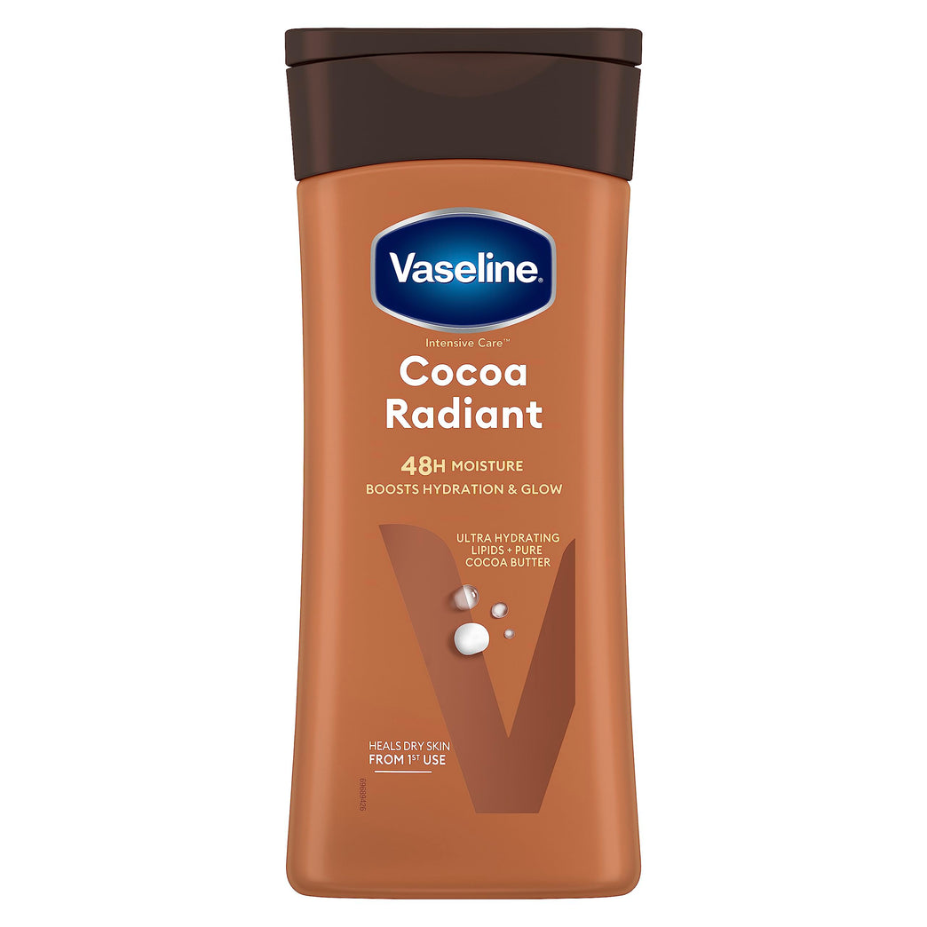 Vaseline Intensive Care Cocoa Radiant Body Lotion for Dry Skin 200 ml