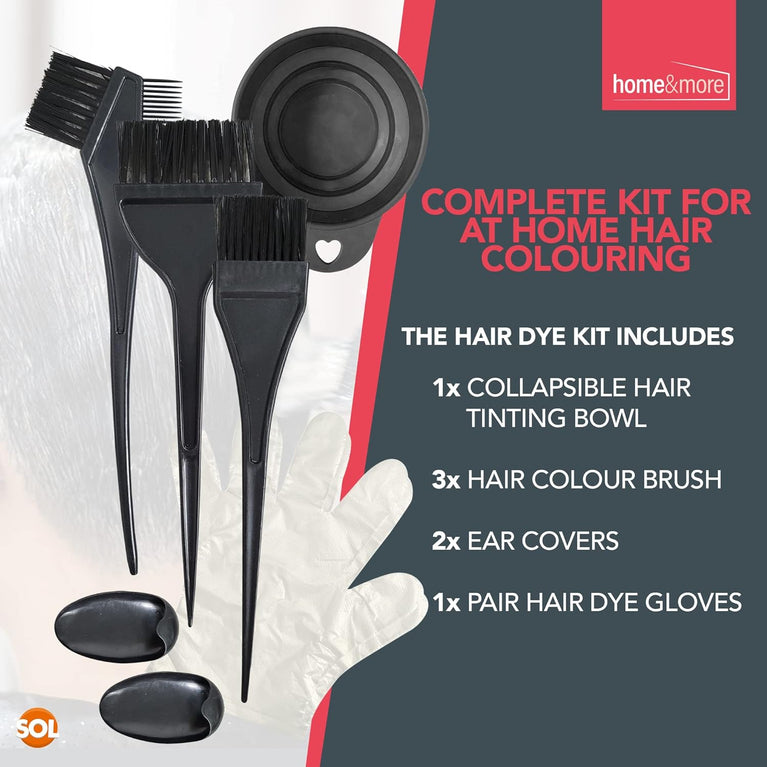 7-Piece Hair Coloring Bowl and Brush Set for Professional Results at Home