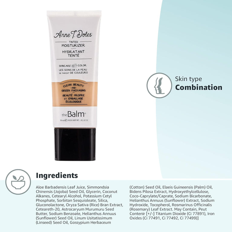 theBalm Cosmetics Radiant Complexion Tinted Moisturizer in Medium Shade #26 - 30ml