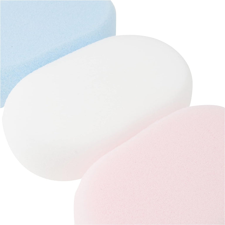 Caress Luxury Bath Sponges - 3 Pack Luxurious Spa Experience