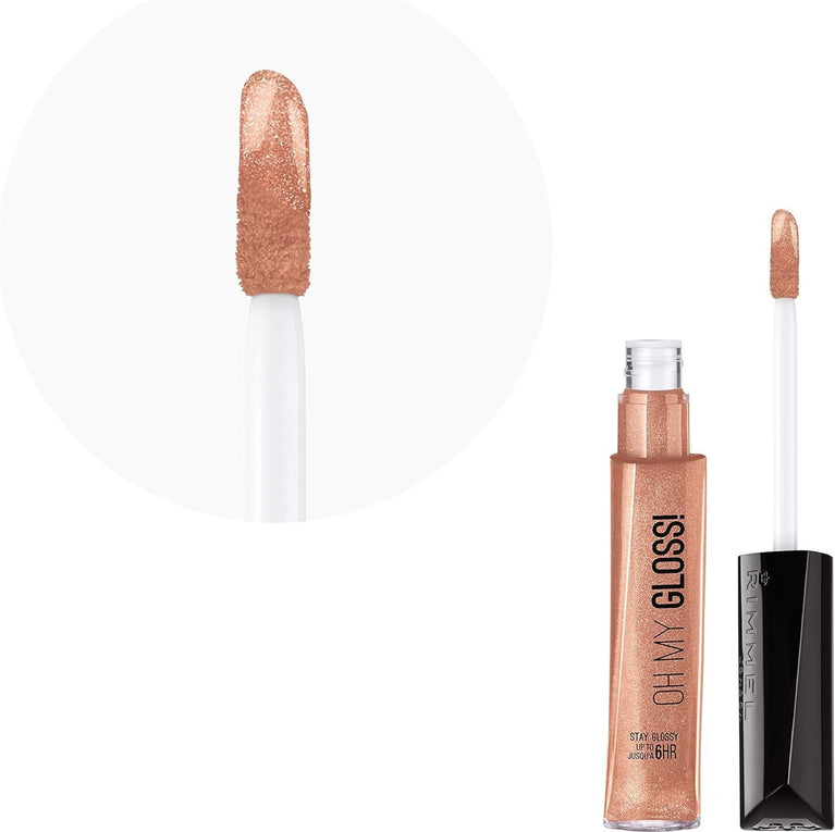 Rimmel Argan Oil-Enriched Long-Lasting Lip Gloss, 6.5 ml