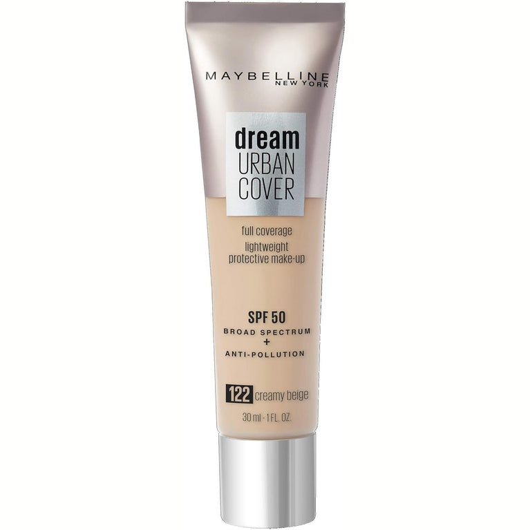 Maybelline All-In-One Dream Urban Cover SPF 50 Protective Makeup in 122 Creamy Beige Shade