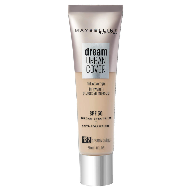 Maybelline All-In-One Dream Urban Cover SPF 50 Protective Makeup in 122 Creamy Beige Shade