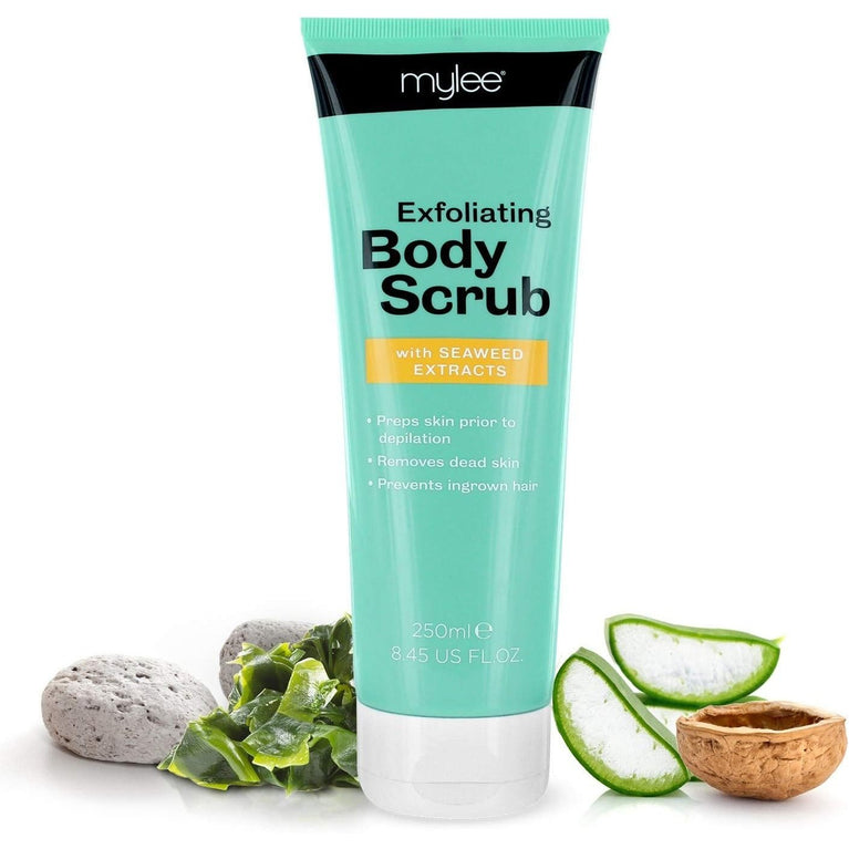 Mylee Exfoliating Body Scrub with Natural Seaweed Extracts and Tahitian Monoi