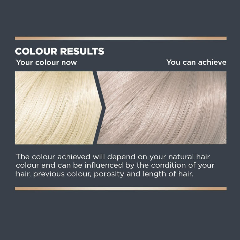 Jerome Russell Bblonde Ash Maximum Blonde Toner – Non-Permanent Hair Toner for Pre-Lightened & Blonde Hair Colour, Ash Hair Dye with No Ammonia or Peroxide, Lasts 8 Washes, 75ml
