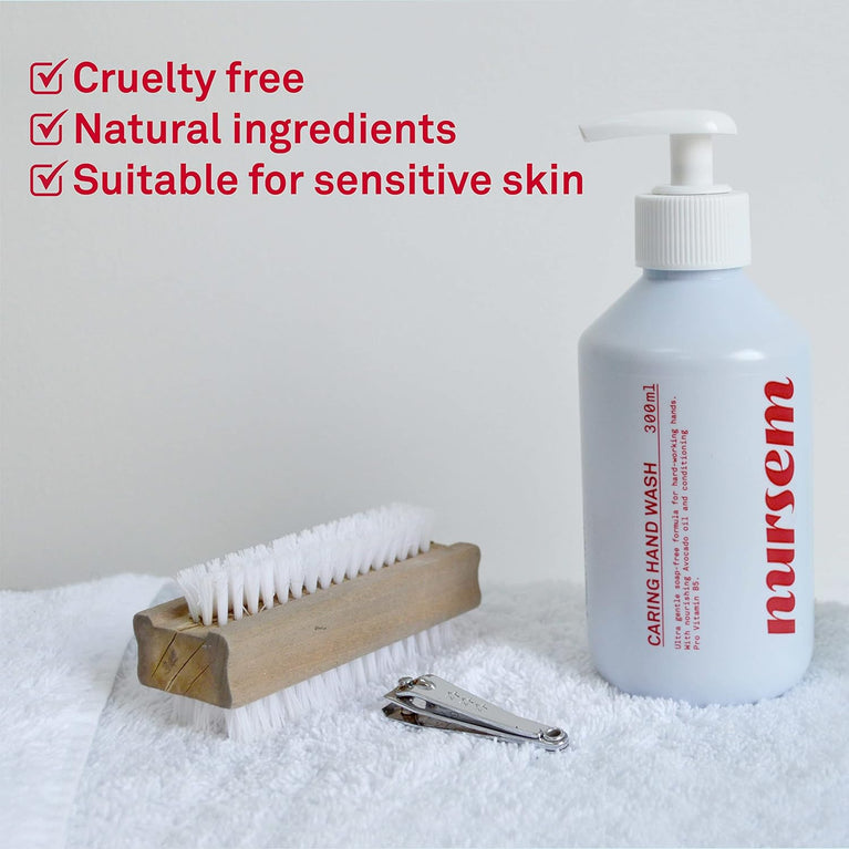 Nursem Gentle Hand Wash – 300ml | Natural, Ultra-Gentle Formula for Very Dry Hands