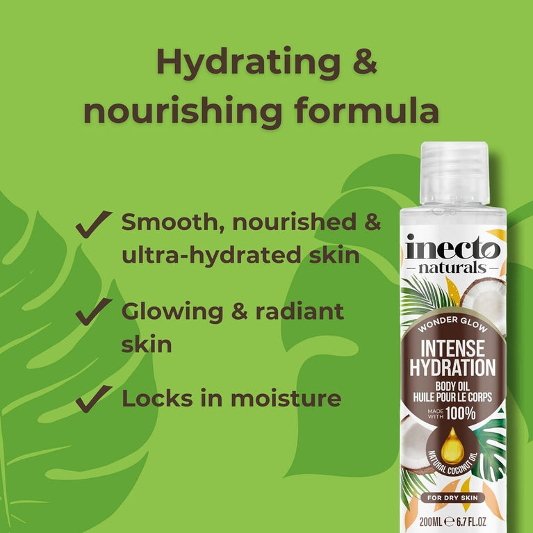 INECTO Naturals Very Smoothing Coconut Body Oil - 200ml