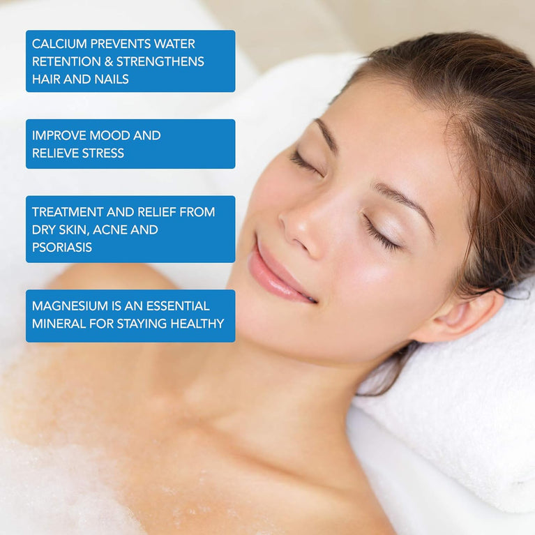 Relax and Recover with 10 Kg Pack of Pure Epsom Salts by The Intelligent Health