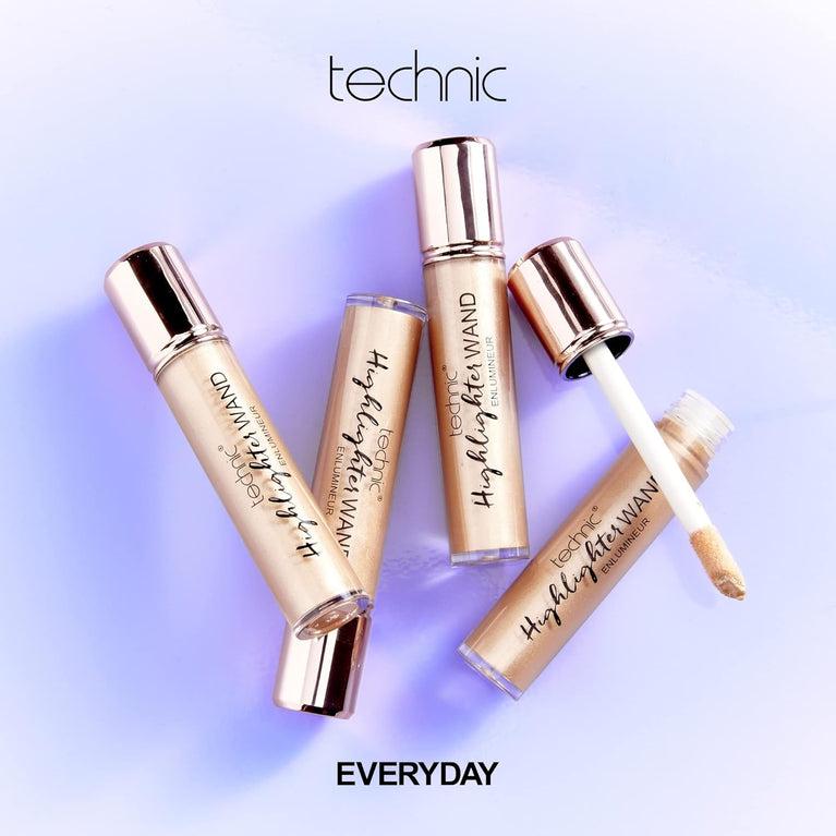Technic 'Beam Me Up' Gold Luminous Highlighter Wand - Vegan and Cruelty-free