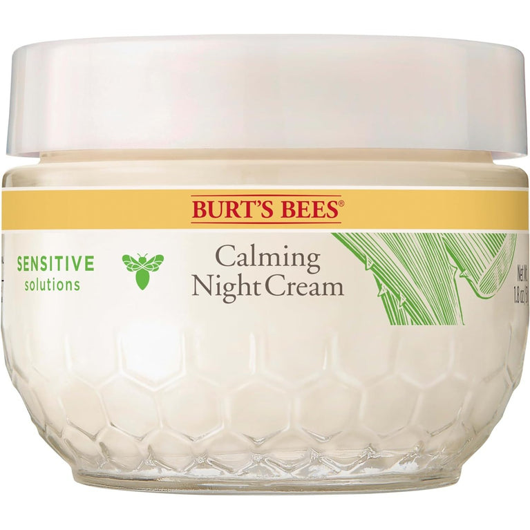 Burt's Bees Nightly Soothing Cream for Sensitive Skin, 50g