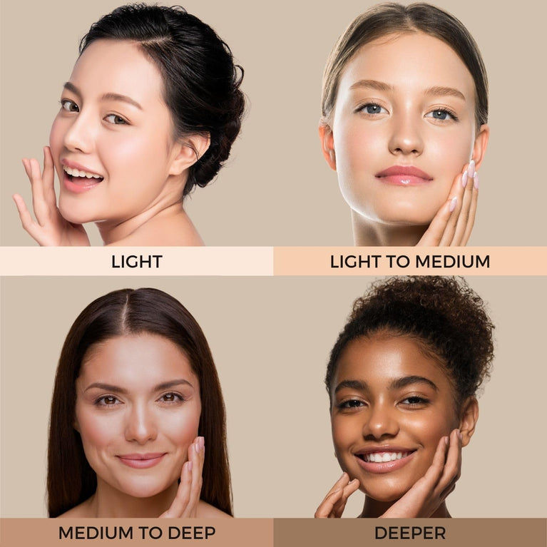 M. Asam 4in1 Magic Finish Matte Makeup Mousse for Medium to Deep Skin Tones