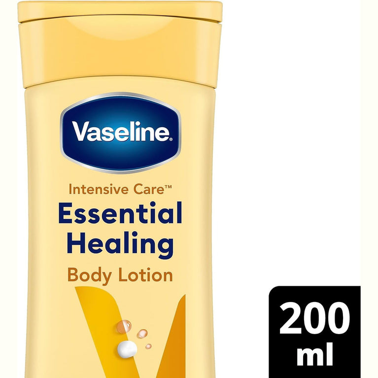 Vaseline Intensive Care Essential Healing Body Lotion for Dry Skin - 200 ml
