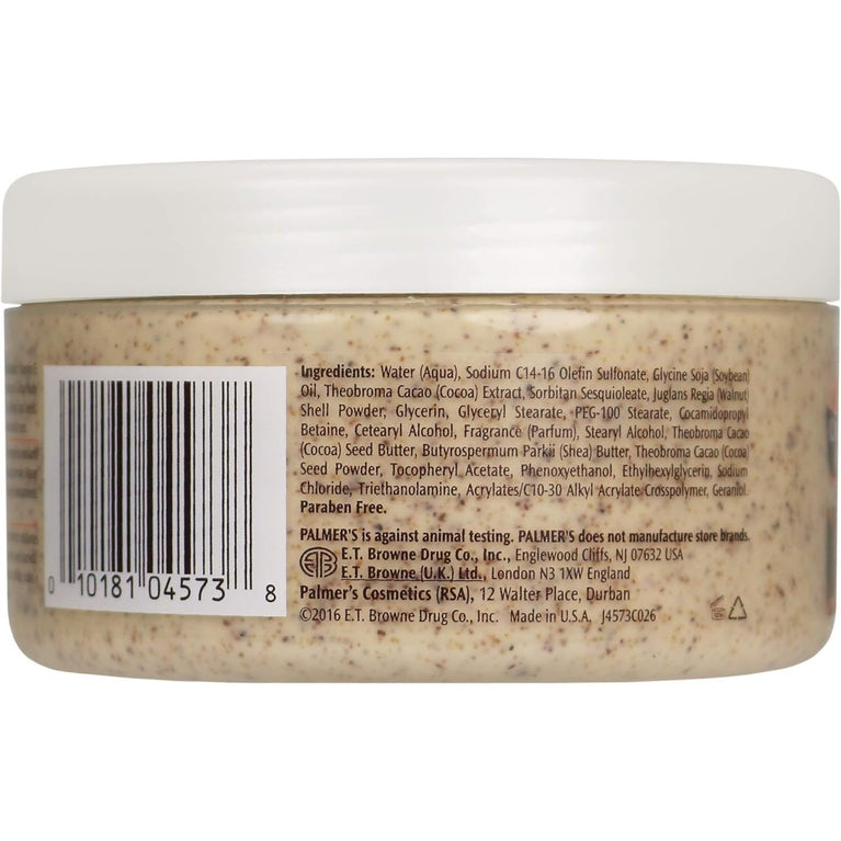 Palmers Cocoa Butter Body Scrub 200g Jar