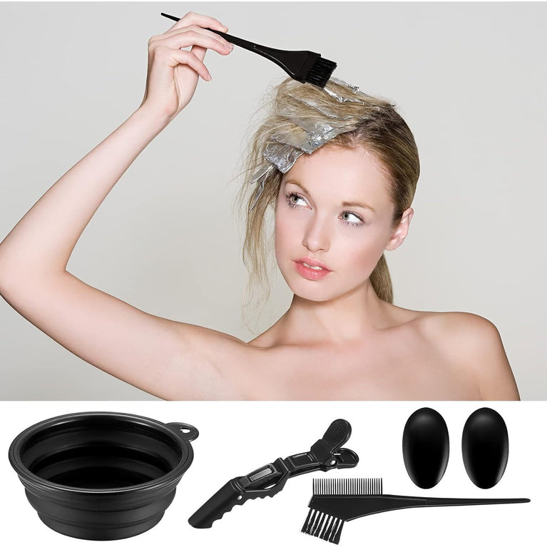 18-Piece Hair Coloring and Dyeing Tools Kit