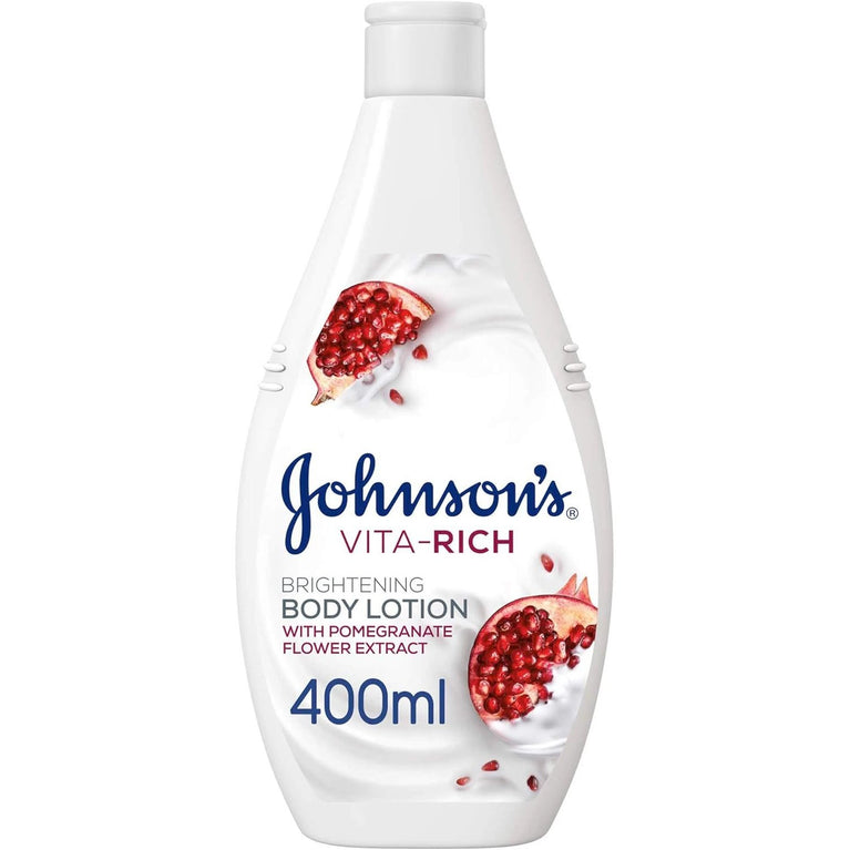 Johnsons Adult Vita-Rich Brightening Pomegranate Body Lotion - 400 ml