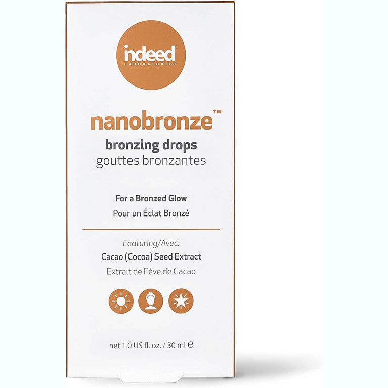 Indeed Labs 30ml Nanobronze Bronzing Drops - Your Customizable, Natural Tan and Radiance Enhancer