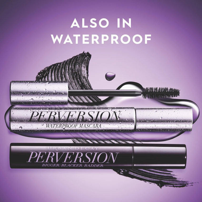 Urban Decay Perversion High-Impact Mascara, Deep Black for Full Volume & Length