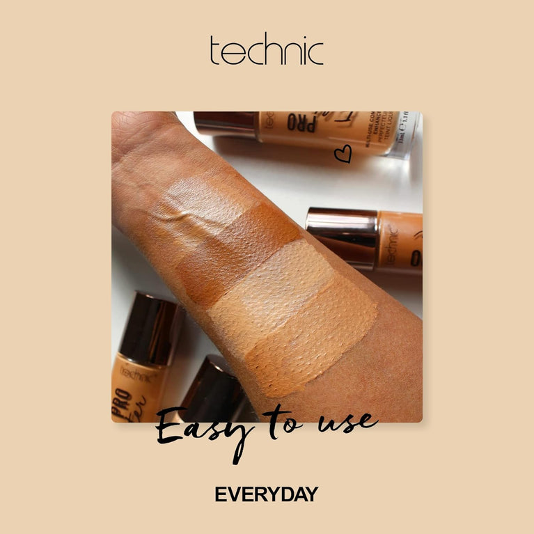 Ultimate 3-in-1 Complexion Enhancer - Primer, Illuminator, Highlighter by Technic Pro Filter - Medium Cool