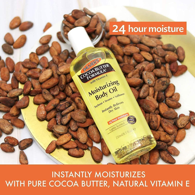 Palmer's Cocoa Butter Formula Moisturising Body Oil with Vitamin E - 3-Pack, 250ml Each