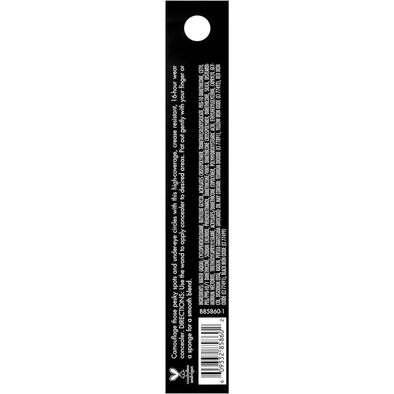 e.l.f. Light Ivory 16HR Camo Concealer with Full Coverage & Matte Finish, 0.203 Fl Oz (6mL)