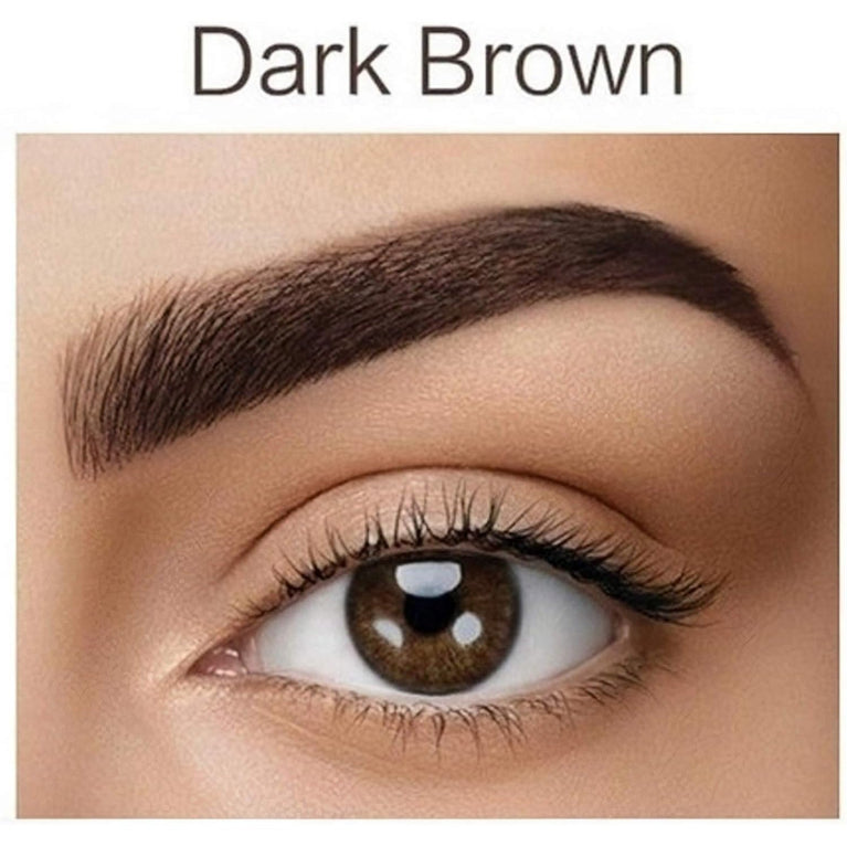 Professional Eyebrow Tinting Kit with Nourishing Oils - Demure Brow Dye in 3.0 Dark Brown for Quick & Safe Results