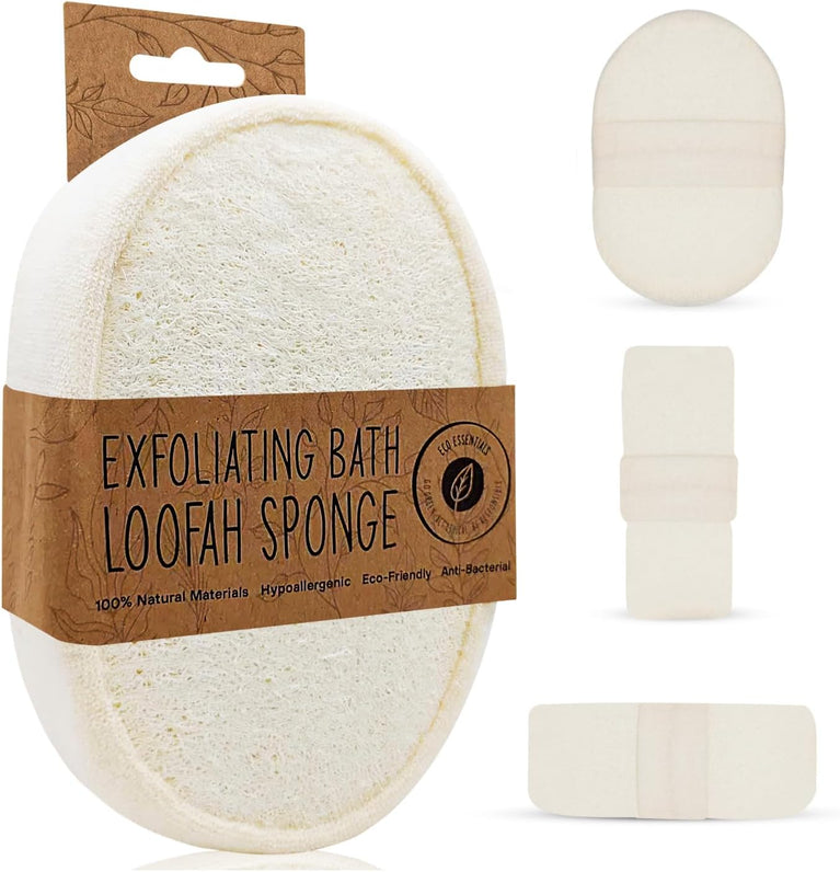 Exfoliating Loofah Body Scrubber for Deep Cleansing and Eco-Friendly Skincare