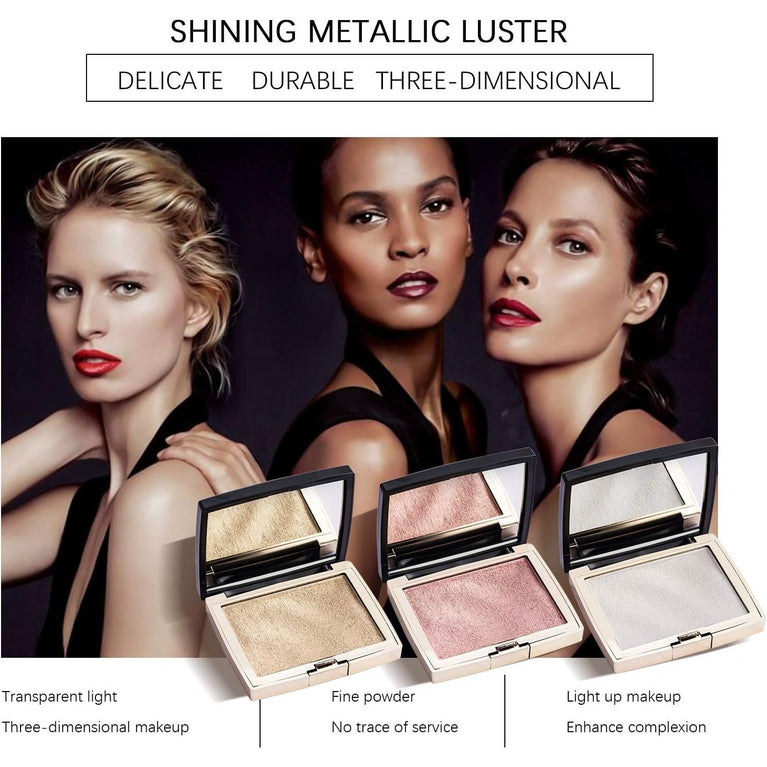 Versatile Shimmer and Sculpt Highlighter Makeup Kit
